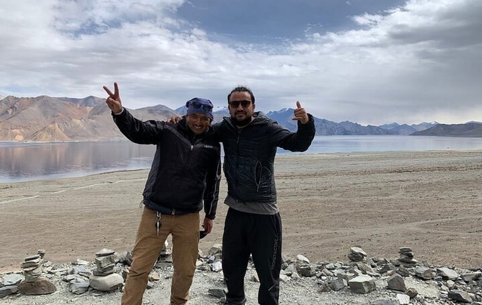 Leh to Pangong Lake Two-Day Tour with Overnight Stay