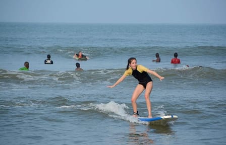 Surfing Experience in Wathuregama, Sri Lanka