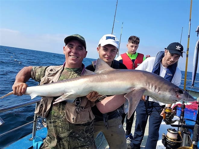 Deep sea fishing from Inisheer. Aran Islands. Private guided.  7