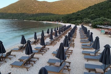 Explore Captain Corelli Beach and Caves in Chaliotata