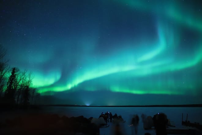 Aurora Borealis Trip in Lapland Lakeside 7