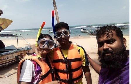 Glass Bottom Boat and Snorkeling Tour in Hikkaduwa