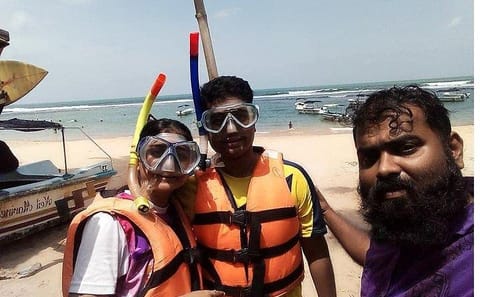 Glass Bottom Boat and Snorkeling Tour in Hikkaduwa