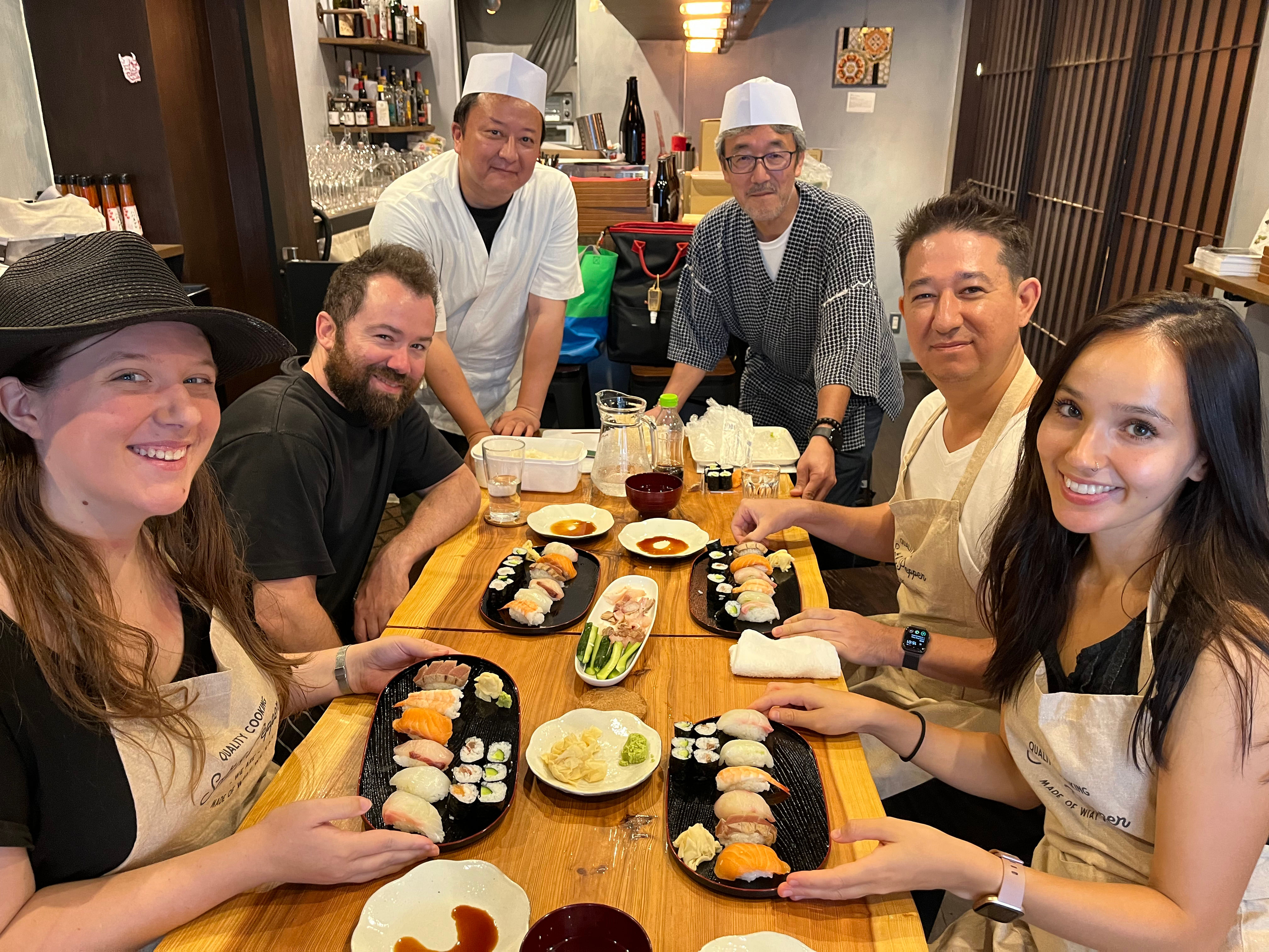 Making Sushi in Kyoto(Photography Service Included)