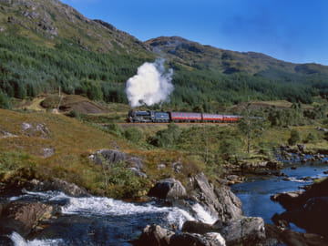 Jacobite Steam Train & Scottish Highlands with an Edinburgh departure