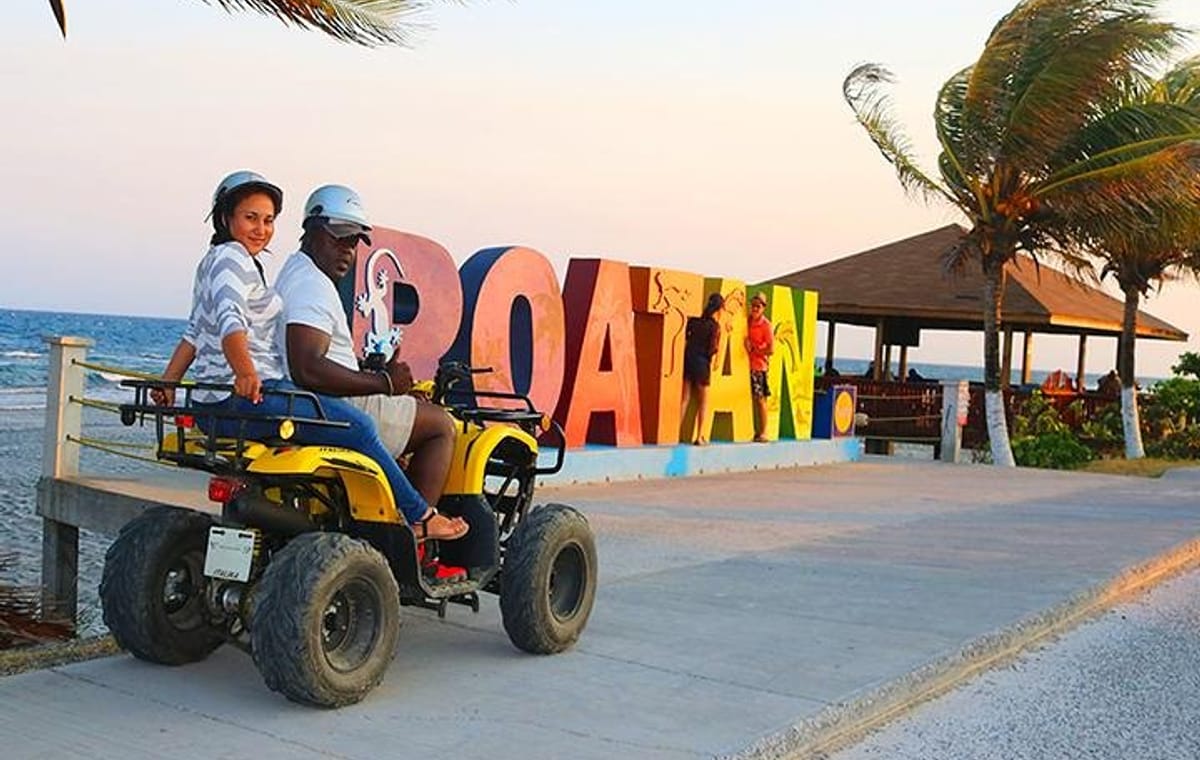Roatan ATV Sightseeing, Sloth & Monkeys, Chocolate & Rum Factory