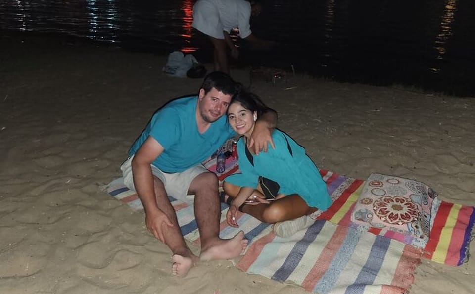 Private BBQ Dinner on Sandy Island in Luxor, Egypt