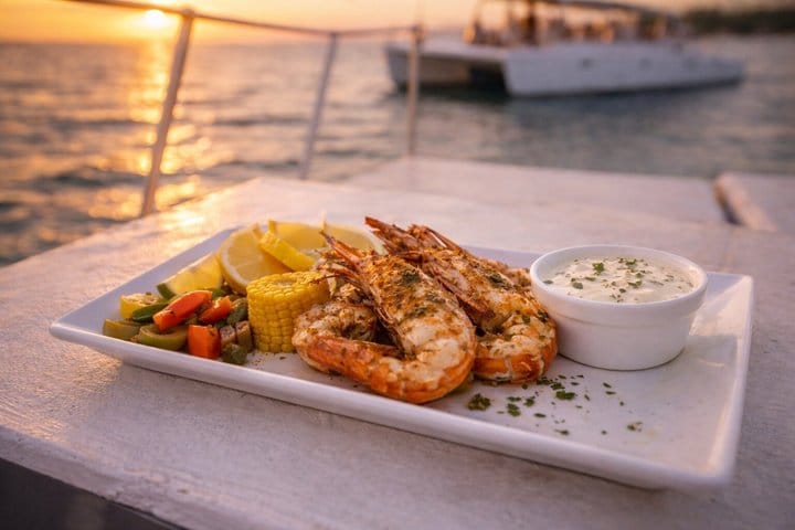 Punta Cana Sunset Party Boat with Lobster and Champagne 5