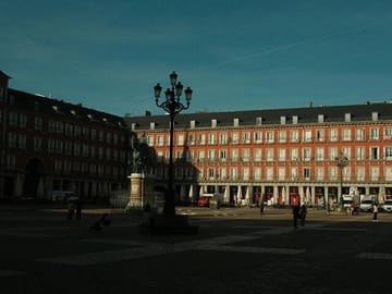 Professional Photography Session at Plaza Mayor in Madrid