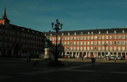 Professional Photography Session at Plaza Mayor in Madrid