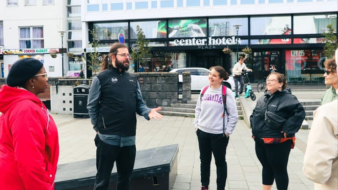 A storytelling walk that brings Icelandic myths vividly to life.