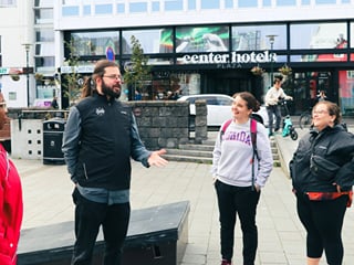 A storytelling walk that brings Icelandic myths vividly to life.