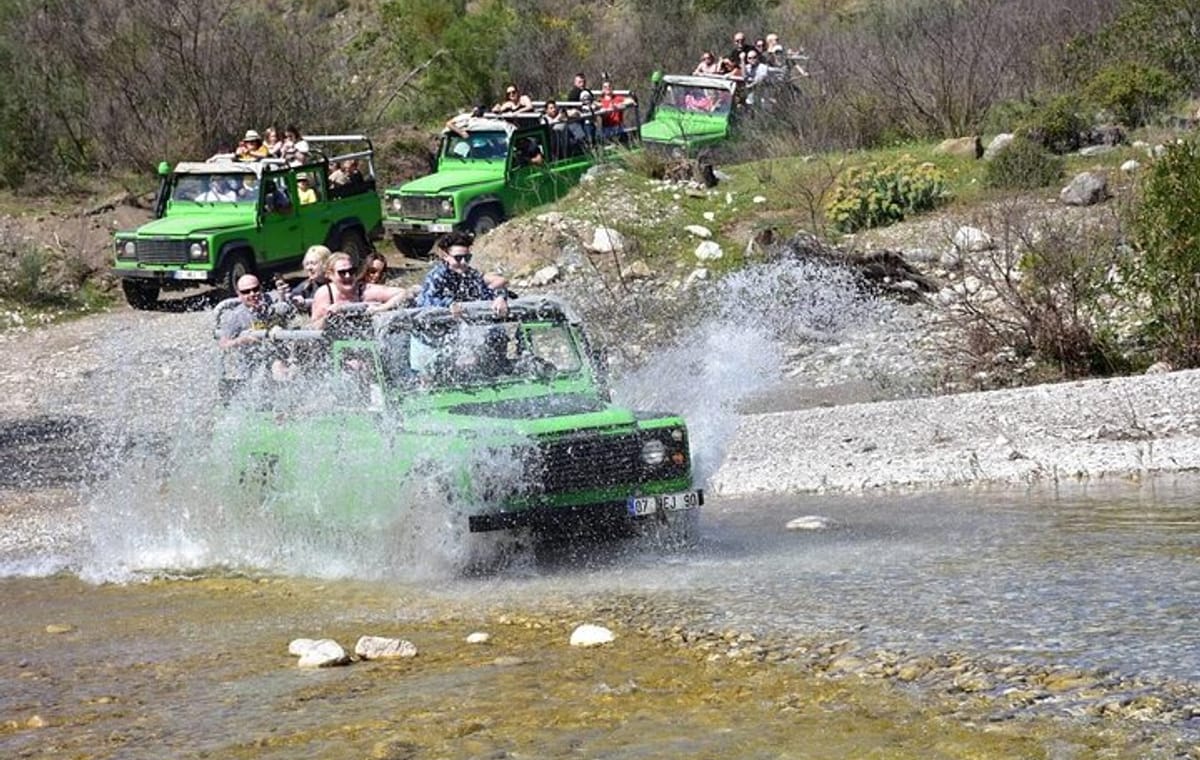 Antalya Jeep Safari to Taurus Mountains with Riverside Lunch