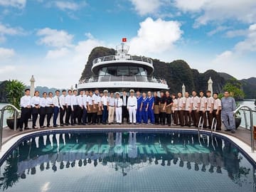 Halong Stellar of The Seas- Luxury 5 Star Cruise -2 Nights Experiences on Bay
