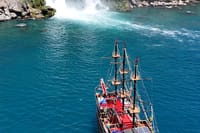 Antalya Pirate Boat Tour Visiting Duden Waterfall 6