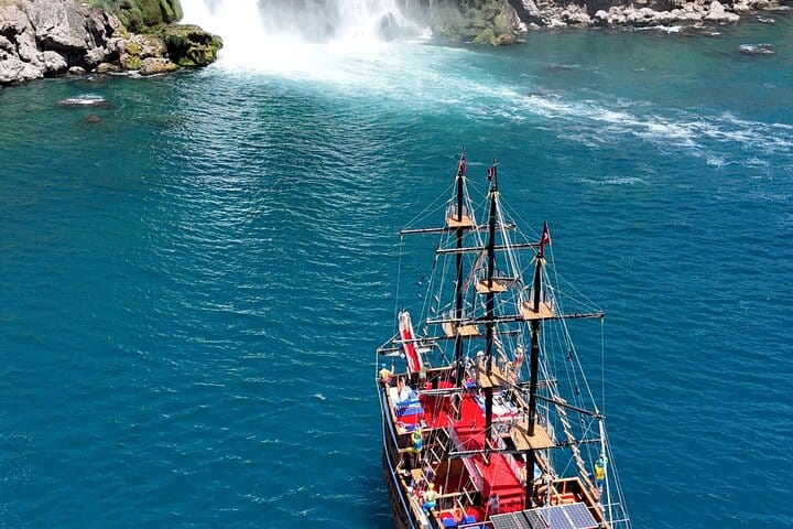 Antalya Pirate Boat Tour Visiting Duden Waterfall 6