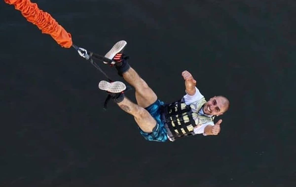 Bungee Jumping Adrenaline Experience on Cabra Corral Dam