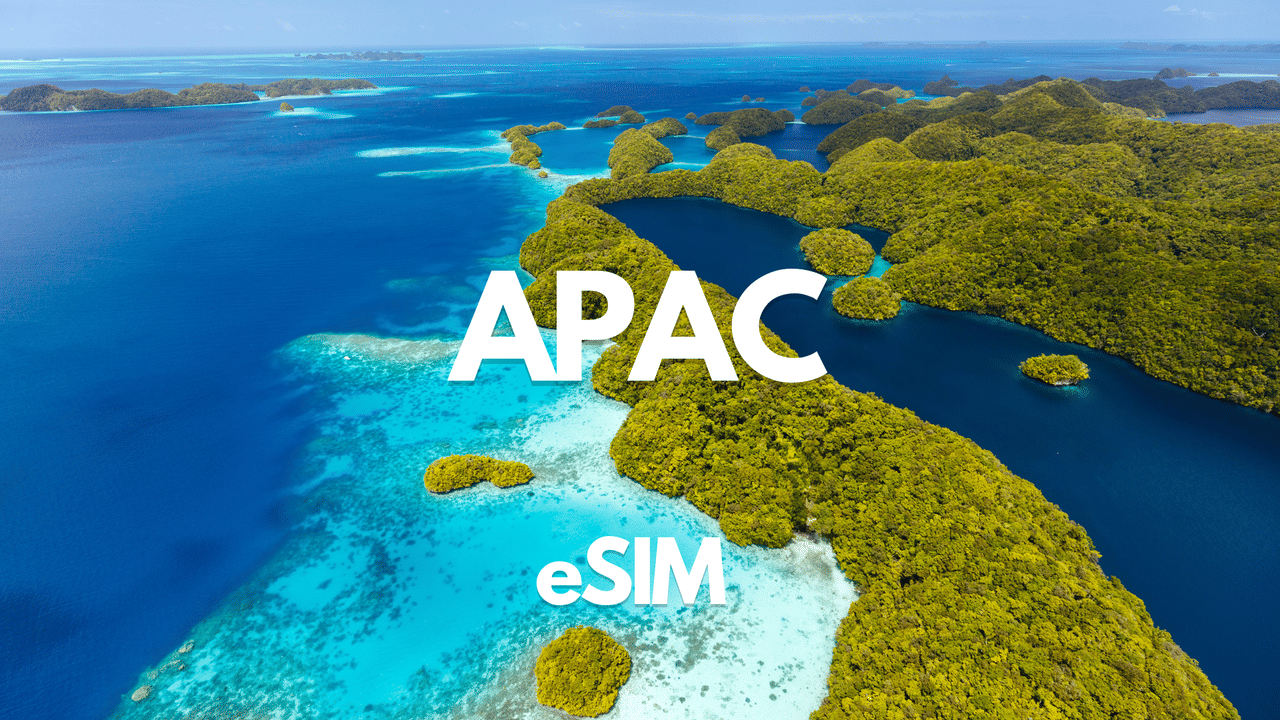 Asia Pacific 8GB Data eSIM : 8GB for 30Days 9