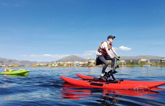 Aquabiking Adventure on Lake Titicaca in Puno, Peru
