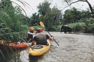 From Chiang Mai Jungle White Water Kayaking @ Mae Wang River