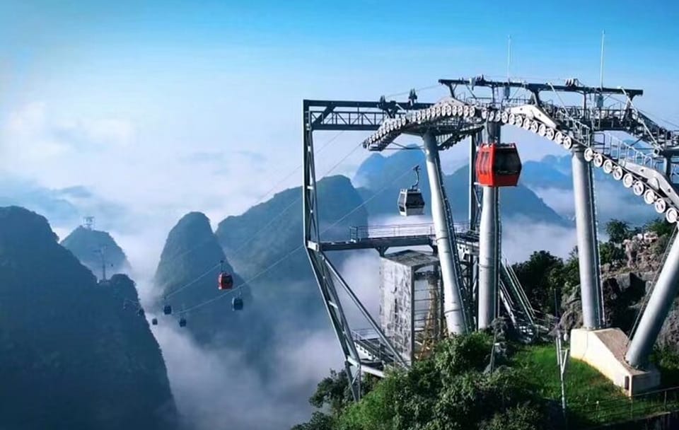 Yangshuo Ruyi Peak Cable Car Experience with Hotel Transfers