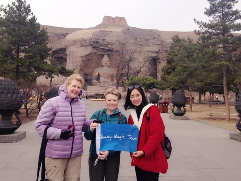 Datong Old City Night Walking Tour with Local Snacks
