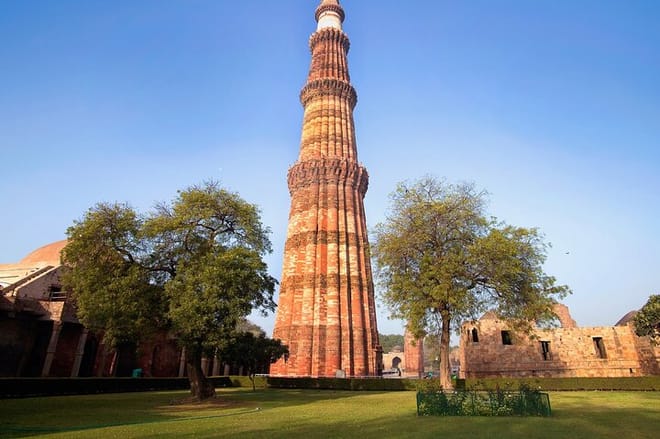 Qutub Minar in Delhi