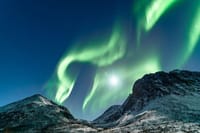 Troms. Aurora Borealis