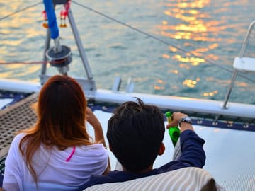Phuket Banana Beach Half-Day Private Sailing Catamaran Charter