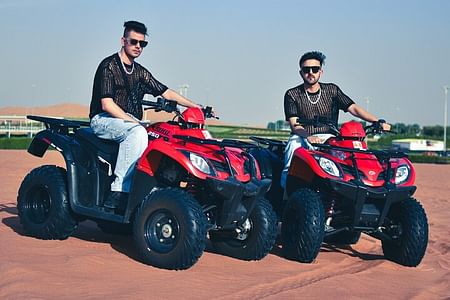 Thrilling Dubai Desert Safari: Quad Biking, Camel Rides & BBQ Dinner