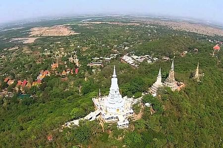 Explore Oudong: Khmer Architecture & Tonle Sap River Cruise from Phnom Penh