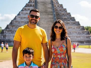 Chichen Itza Cenote Hubiku and Valladolid Private Tour with lunch