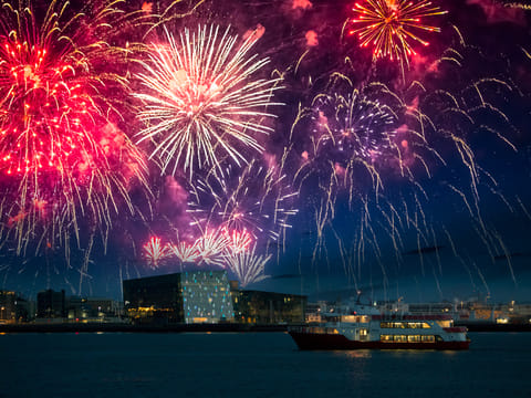 Reykjavík New Year's Eve Celebration at Sea