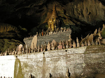 Pak Ou Caves and Kuang Si Fall Day Tour
