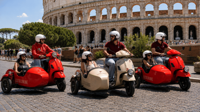 Vespa Sidecar Tour: Express Highlights of Rome