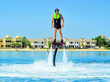 Flyboarding Adventure in Dubai's Waters