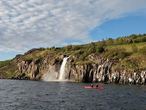 Akureyri Tandem Kayak Tour and Geothermal Waterfall, photo 10