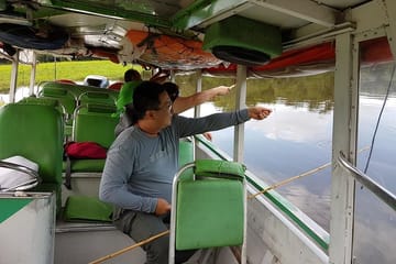 Piranha Fishing and Alligator Watching on the Solimoes River