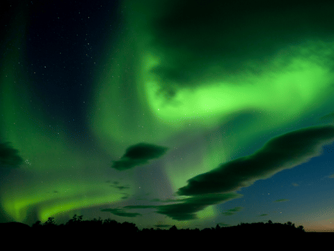Northern lights in Iceland