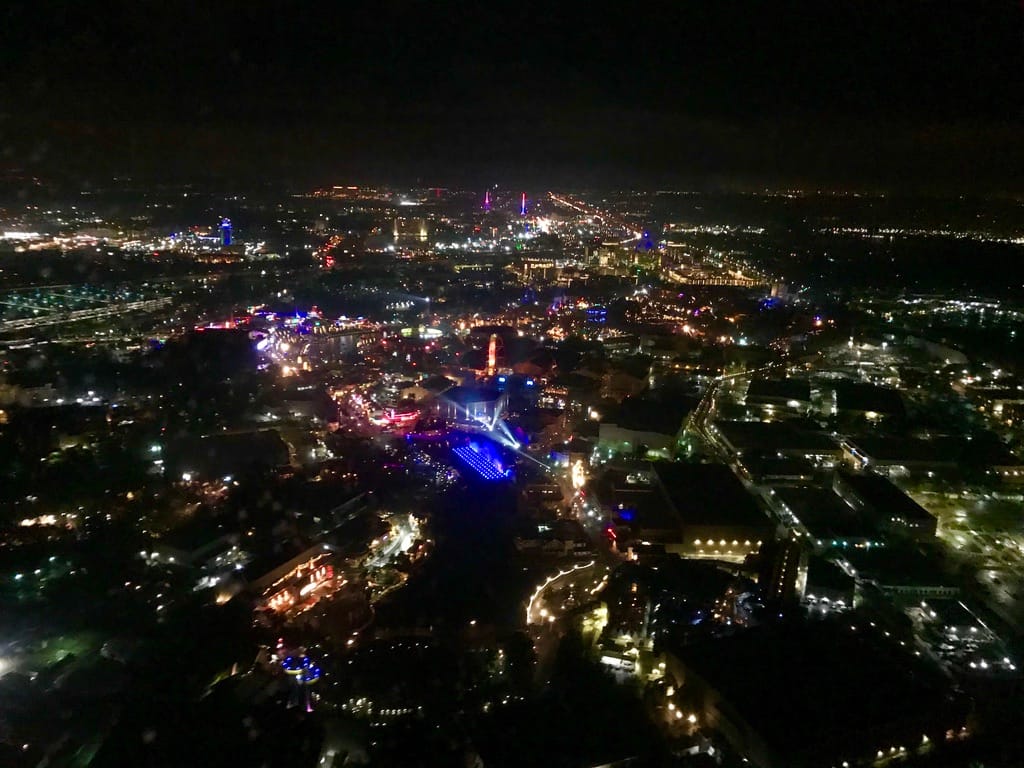 After-hours 31 Miles Helicopter Tour over all the Theme Parks 8