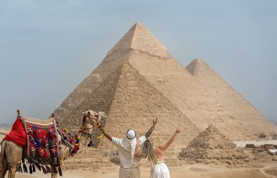 Full-Day Tour: Pyramids of Giza, Sakkara, Memphis with pickup