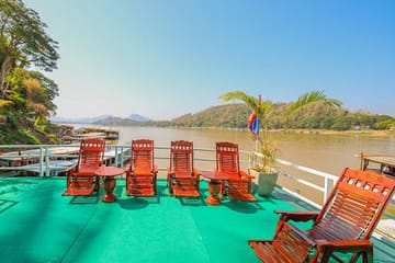 Sunset River Cruise with Local Snacks in Luang Prabang