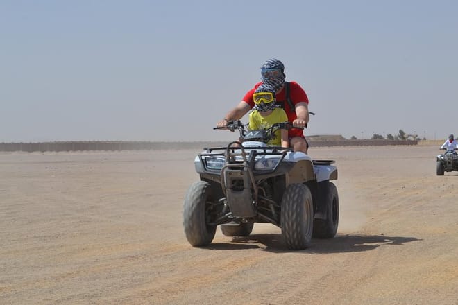 Super Safari Adventure: ATV Quad &amp; Camel Ride &amp; Dinner - Hurghada