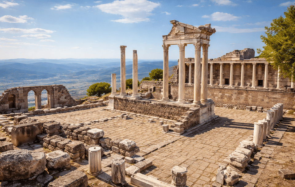 Day Tour of Pergamon and Asklepion from Kusadasi or Izmir