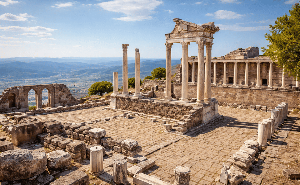 Day Tour of Pergamon and Asklepion from Kusadasi or Izmir