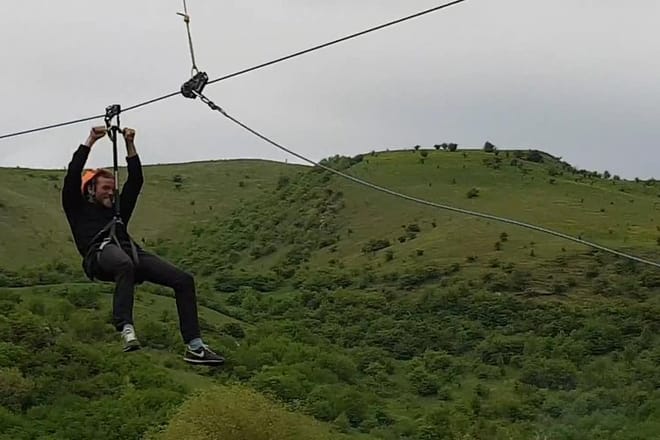 CLUJ ADVENTURE TOUR ! ZIP LINE and HIKE 4