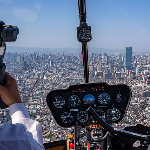 Helicopter tour - Explore OSAKA From the Skies