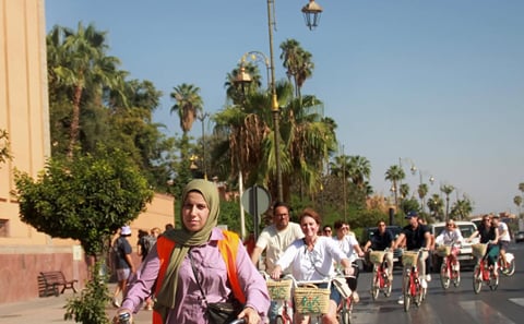 Marrakech Cultural Cycling Tour — Medina, Palaces and Local Life