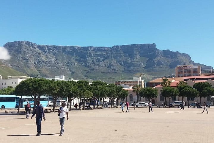 Parade with Table Mountain Background