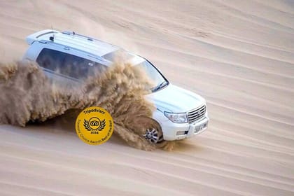 Qatar Gold Dune Safari, Dune Bashing,Camel Ride,Sand Boarding,Inland Sea Desert